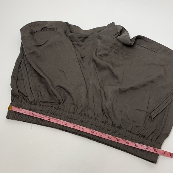 Maurices Taupe Slinky Flowy Elastic Pull On Shorts - Picture 5 of 7